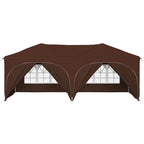 Tenda per feste a pop-up 575 x 288 x 245 cm Marrone