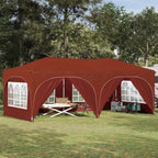 Tenda per feste a pop-up 575 x 288 x 245 cm Terracotta