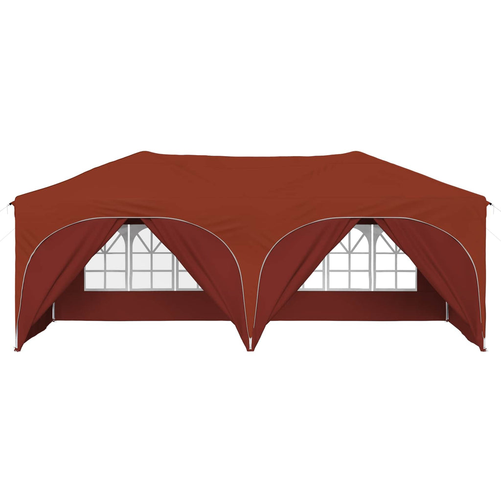Tenda per feste a pop-up 575 x 288 x 245 cm Terracotta