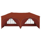 Tenda per feste a pop-up 575 x 288 x 245 cm Terracotta