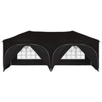 Tenda per feste a pop-up 575 x 288 x 245 cm Nero Tessuto Oxford