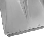 Testa di Pala 4 pcs Argento 43 x 32,5 cm Alluminio