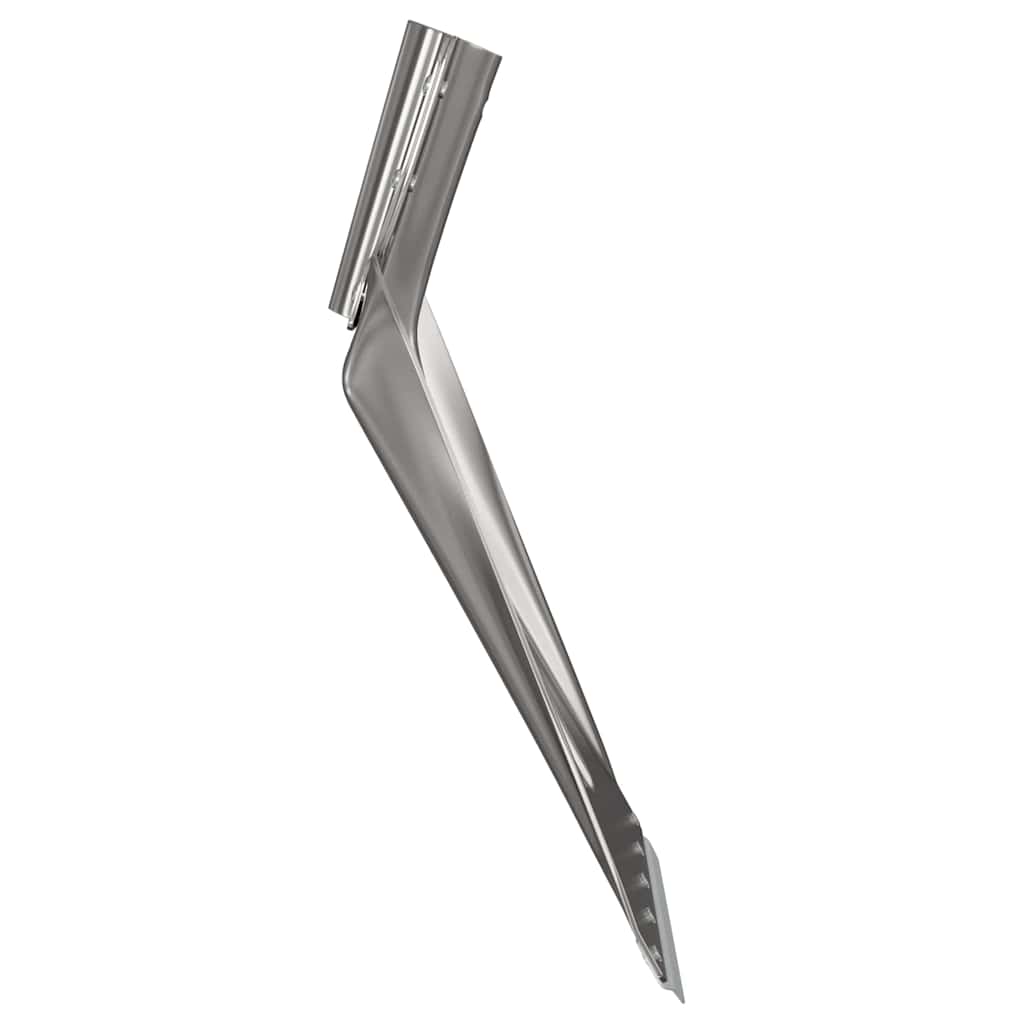 Testa di Pala 4 pcs Argento 43 x 32,5 cm Alluminio