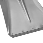 Testa di Pala 4 pcs Argento 45 x 38 cm Alluminio