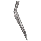 Testa di Pala 4 pcs Argento 45 x 38 cm Alluminio