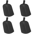 Testa di Pala 4 pcs Nero 34,5 x 24 cm