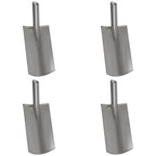 Testa di Pala 4 pcs Argento 43 x 17 cm
