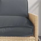 Set di Cuscini 3 pcs Antracite Tessuto Oxford
