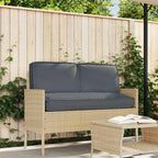 Set di Cuscini 3 pcs Antracite Tessuto Oxford