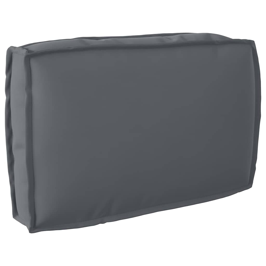Set di Cuscini 3 pcs Antracite Tessuto Oxford