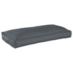 Set di Cuscini 3 pcs Antracite Tessuto Oxford