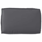 Set di Cuscini 3 pcs Antracite Tessuto Oxford