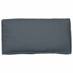 Set di Cuscini 3 pcs Antracite Tessuto Oxford
