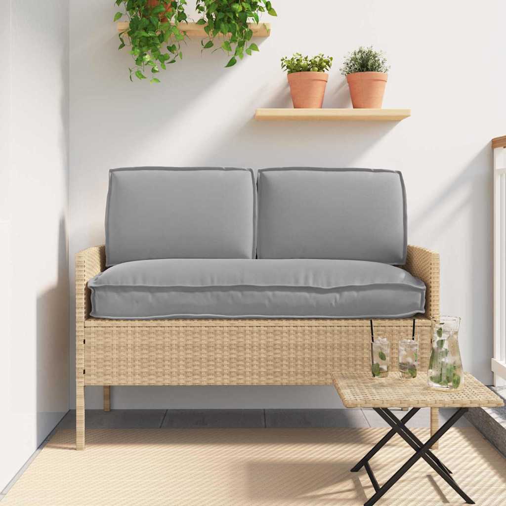 Set di Cuscini 3 pcs Grigio Tessuto Oxford