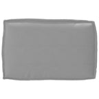 Set di Cuscini 3 pcs Grigio Tessuto Oxford