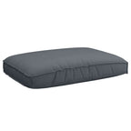 Set di Cuscini 3 pcs Antracite Tessuto Oxford