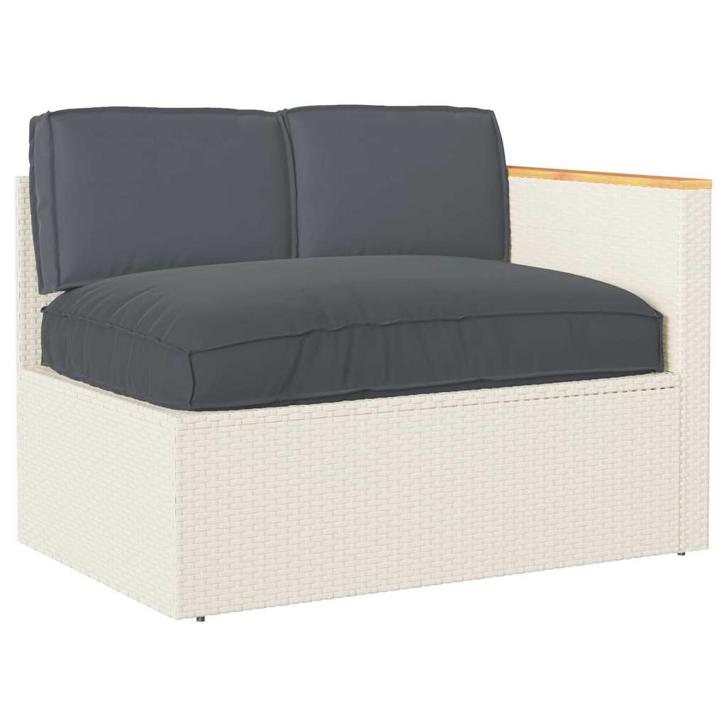 Set di Cuscini 3 pcs Antracite Tessuto Oxford