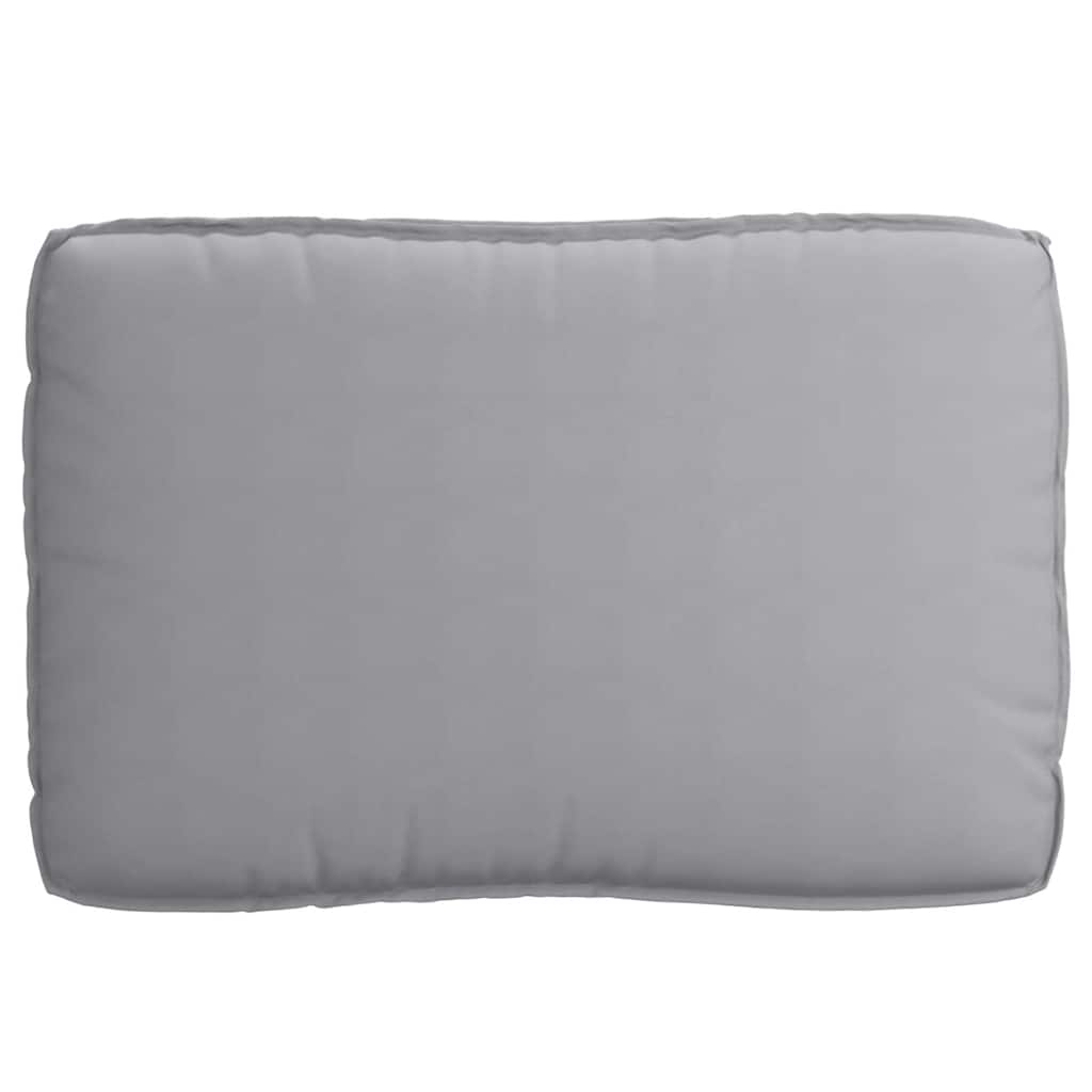 Set di Cuscini 3 pcs Grigio Tessuto Oxford