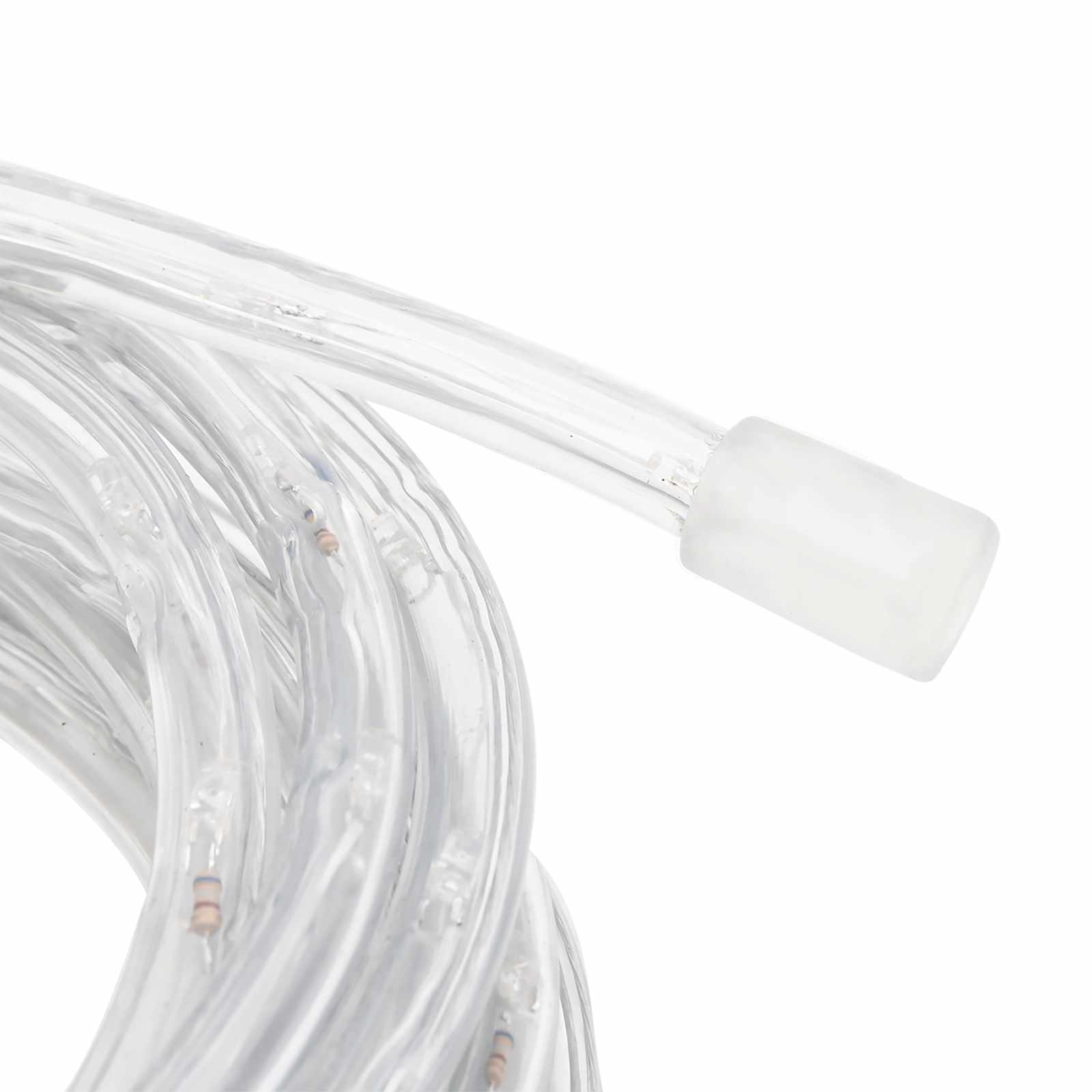 Luce a corda con 2400 LED Bianco caldo 100 m PVC