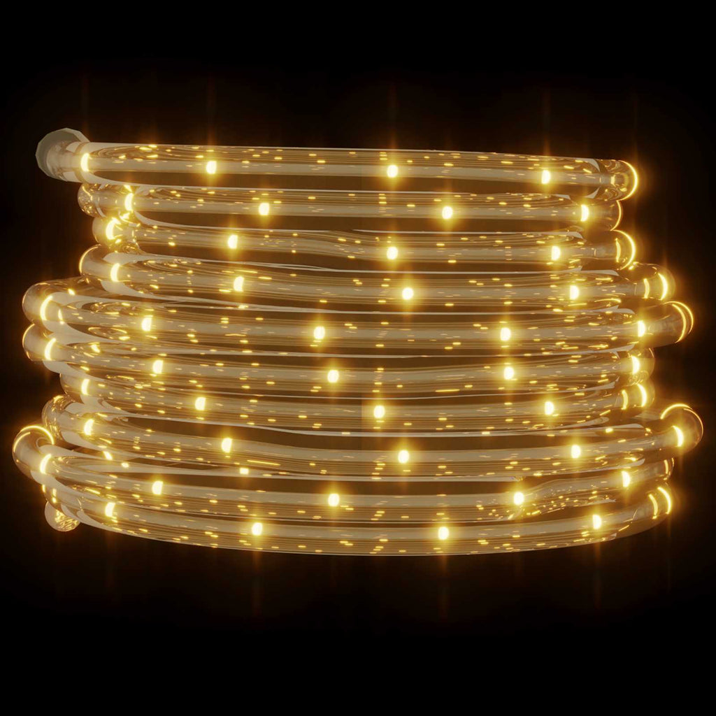 Luce a corda con 2400 LED Bianco caldo 100 m PVC