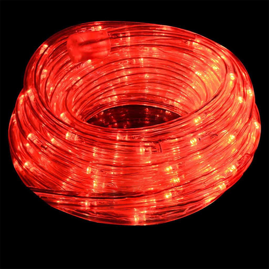 Luce a corda con 1200 LED Rosso 50 m PVC