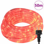 Luce a corda con 1200 LED Rosso 50 m PVC