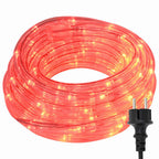 Luce a corda con 2400 LED Rosso 100 m PVC