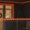 Luce a corda con 120 LED Bianco caldo 5 m PVC