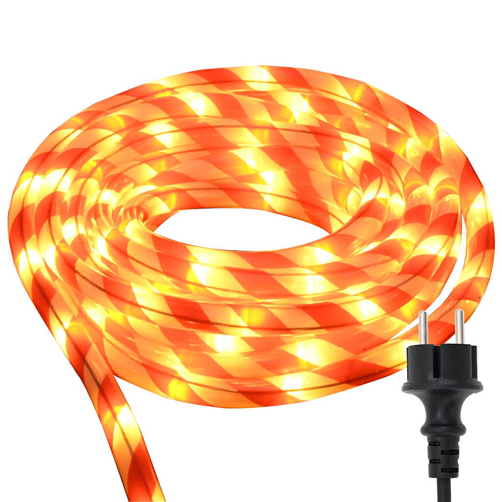 Luce a corda con 120 LED Bianco caldo 5 m PVC