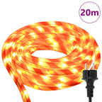 Luce a corda con 480 LED Bianco caldo 20 m PVC