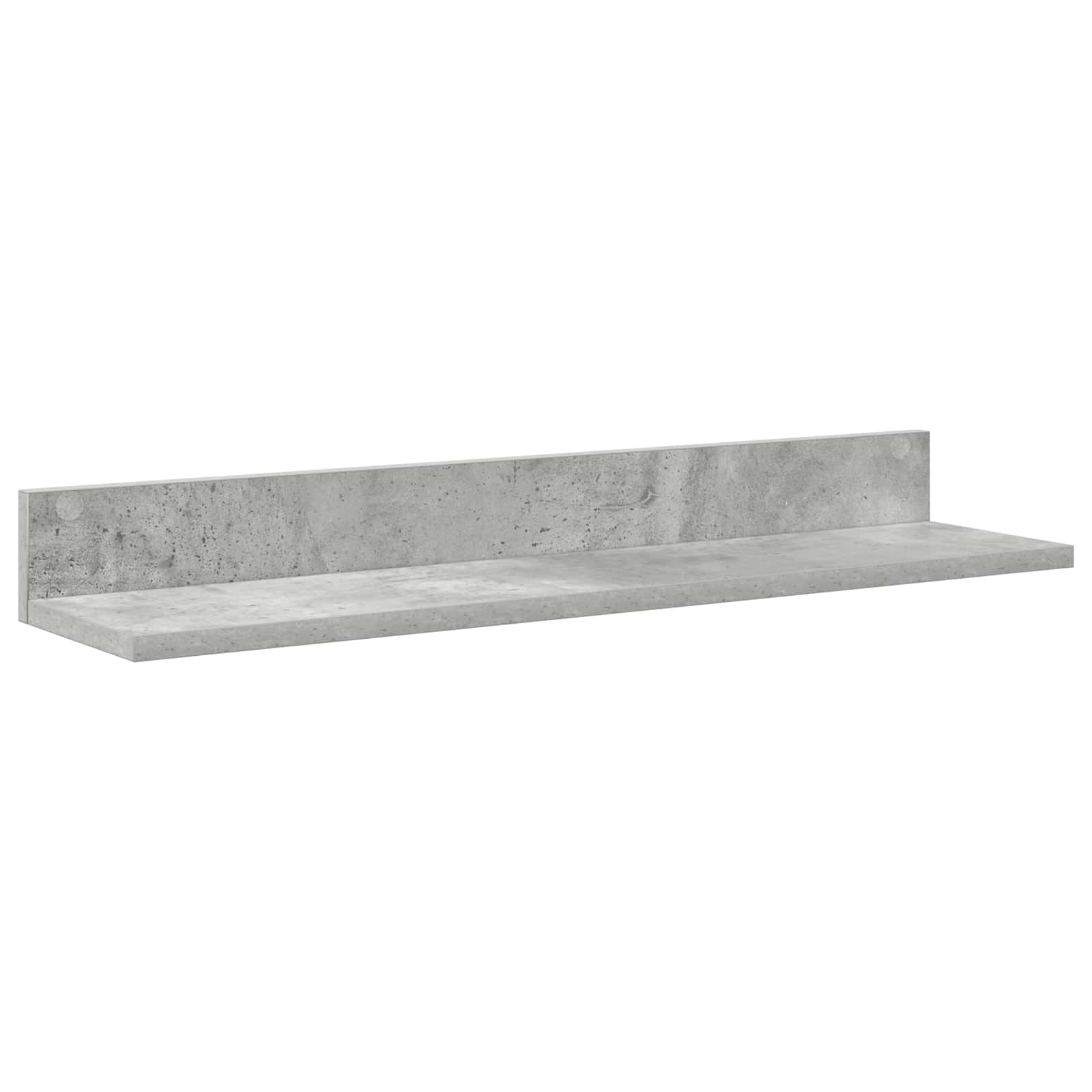 Set mobile TV 4 pcs Grigio cemento Legno multistrato