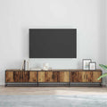 Unità TV 2 pcs Legno vecchio 240 x 35 x 41 cm Legno multistrato