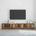 Unità TV 2 pcs Legno vecchio 240 x 35 x 41 cm Legno multistrato