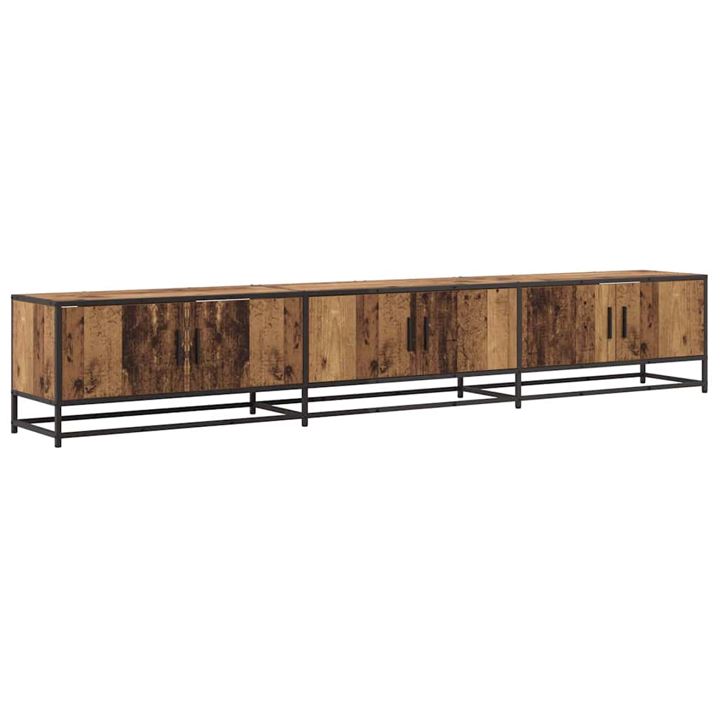 Unità TV 2 pcs Legno vecchio 240 x 35 x 41 cm Legno multistrato