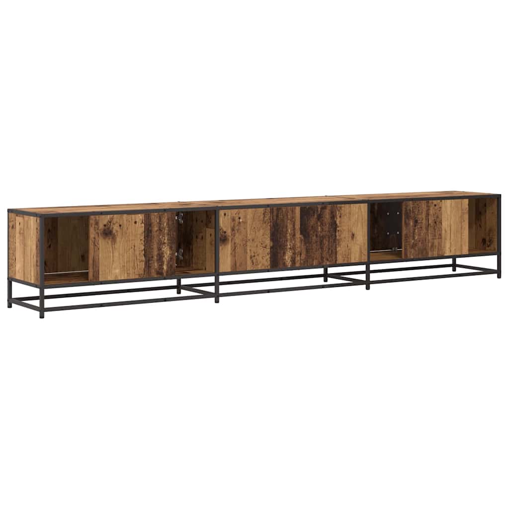 Unità TV 2 pcs Legno vecchio 240 x 35 x 41 cm Legno multistrato