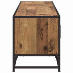Unità TV 2 pcs Legno vecchio 240 x 35 x 41 cm Legno multistrato