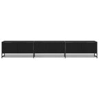 Unità TV 2 pcs Rovere Nero 240 x 35 x 41 cm Legno multistrato