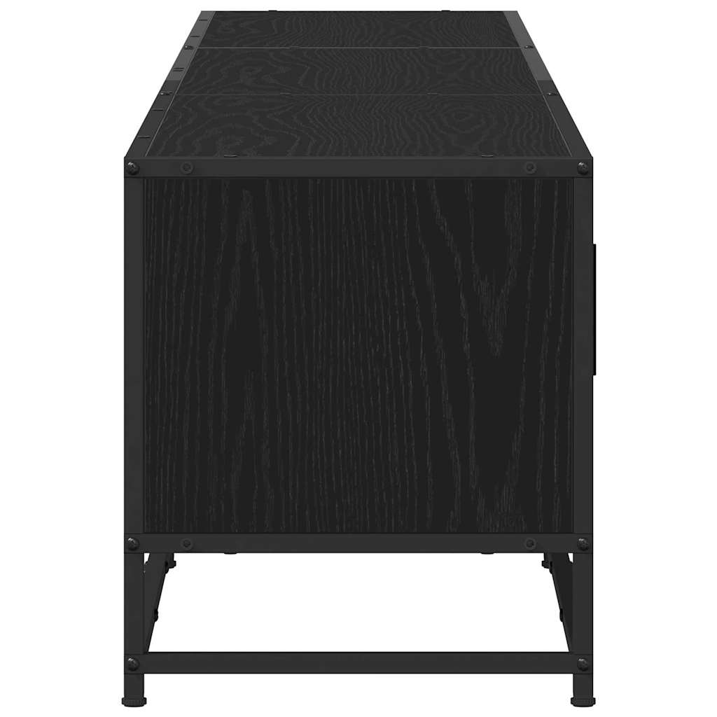Unità TV 2 pcs Rovere Nero 240 x 35 x 41 cm Legno multistrato