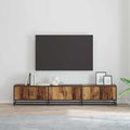 Unità TV 2 pcs Legno vecchio 210 x 35 x 41 cm Legno multistrato