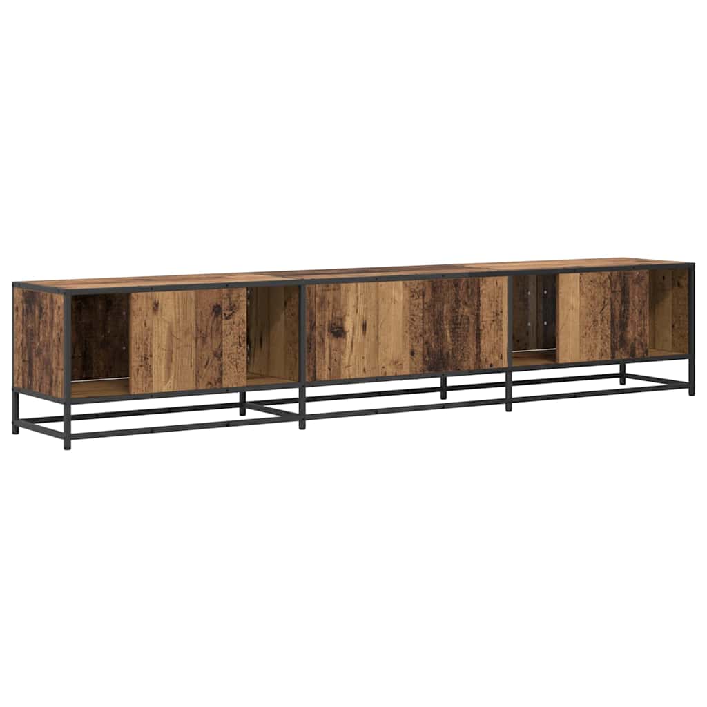 Unità TV 2 pcs Legno vecchio 210 x 35 x 41 cm Legno multistrato