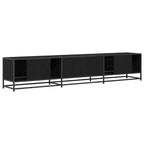 Unità TV 2 pcs Rovere Nero 210 x 35 x 41 cm Legno multistrato