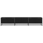 Unità TV 2 pcs Rovere Nero 210 x 35 x 41 cm Legno multistrato
