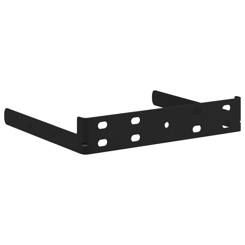 Scaffale da parete 2 pcs Rosso 23 x 23,5 x 4 cm
