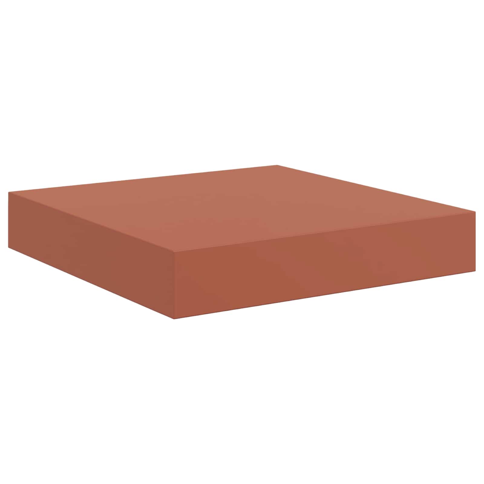 Scaffale da parete 2 pcs Rosso 23 x 23,5 x 4 cm