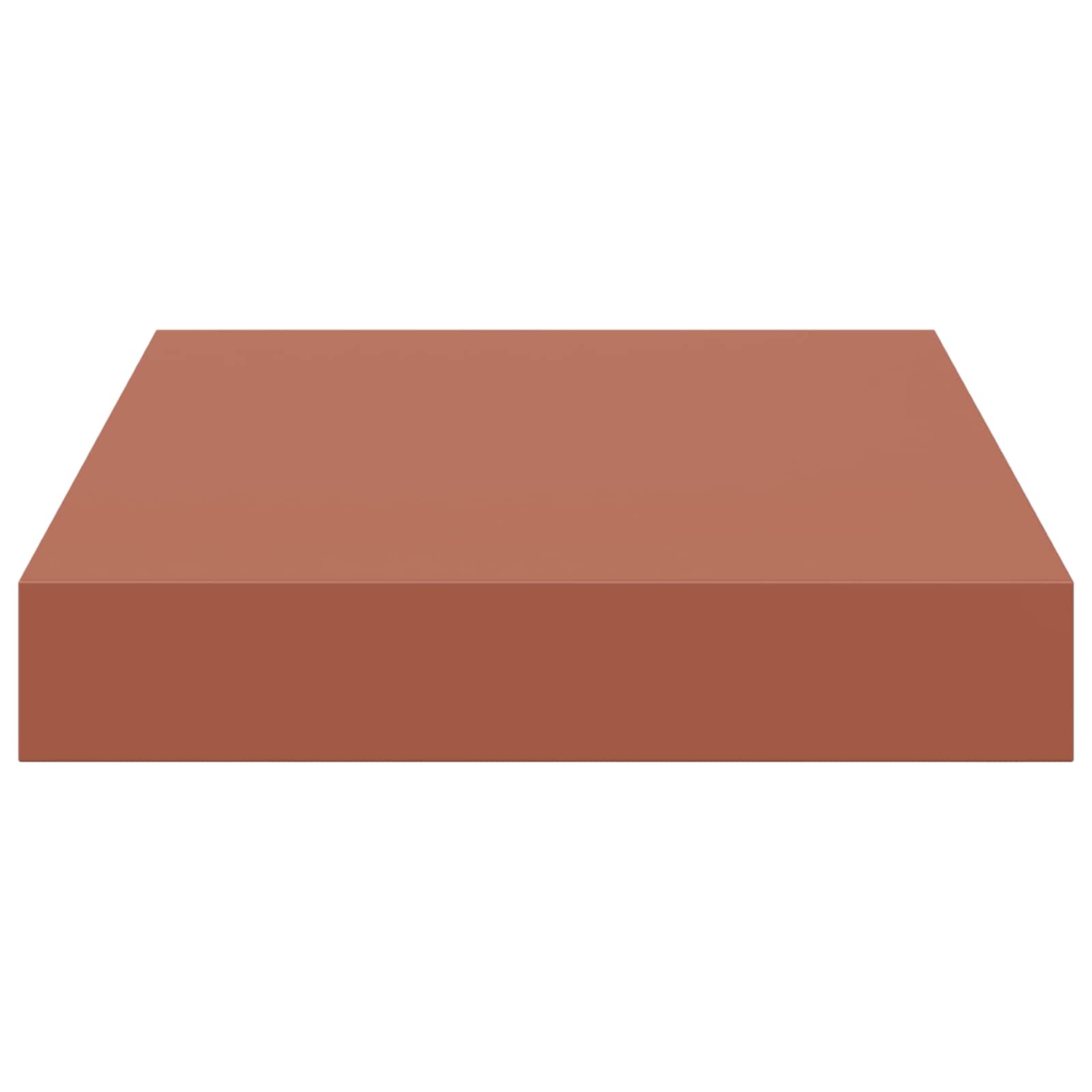 Scaffale da parete 2 pcs Rosso 23 x 23,5 x 4 cm