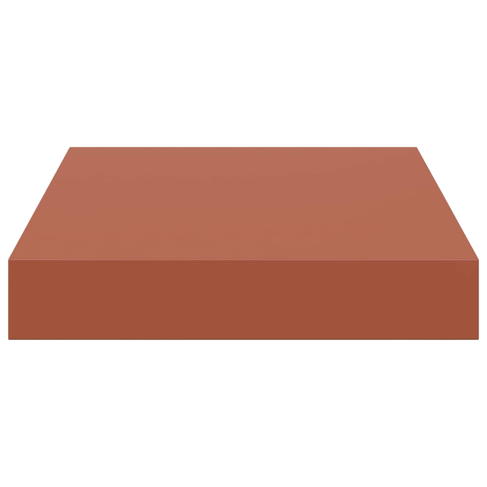 Scaffale da parete 4 pcs Rosso 23 x 23,5 x 4 cm