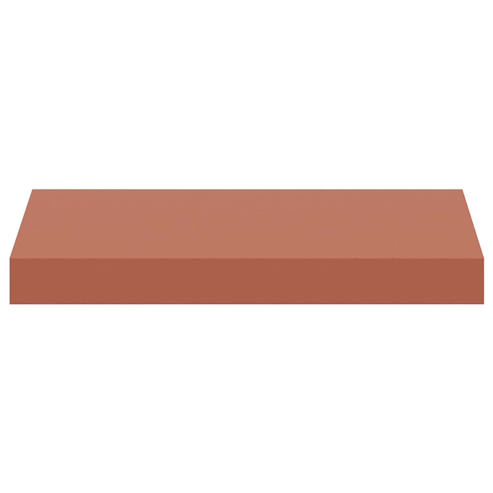 Scaffale da parete 2 pcs Rosso 40 x 23,5 x 4 cm