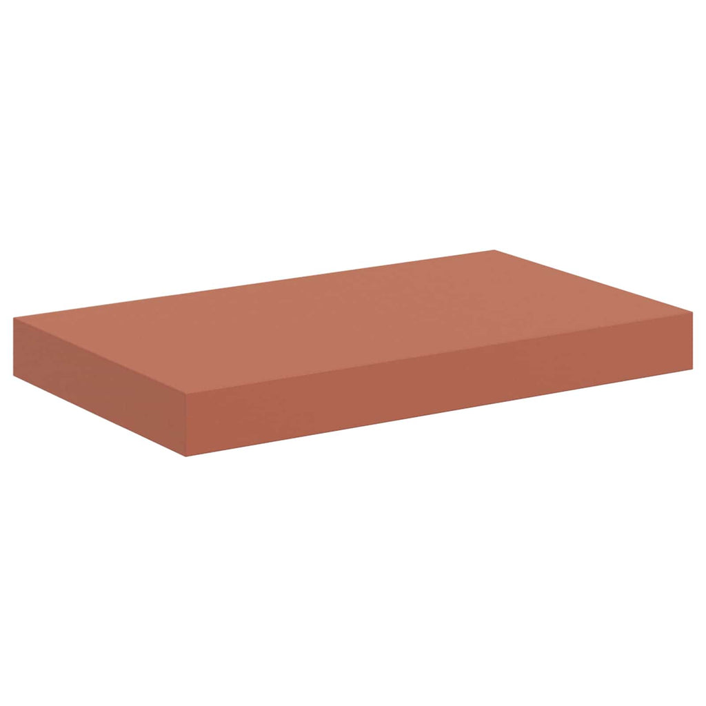 Scaffale da parete 4 pcs Rosso 40 x 23,5 x 4 cm