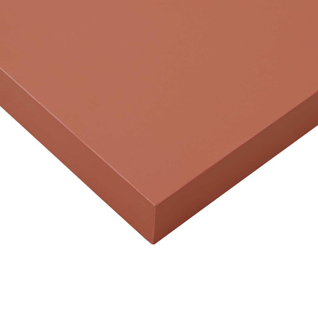 Scaffale da parete Rosso 50 x 23 x 4 cm Legno multistrato