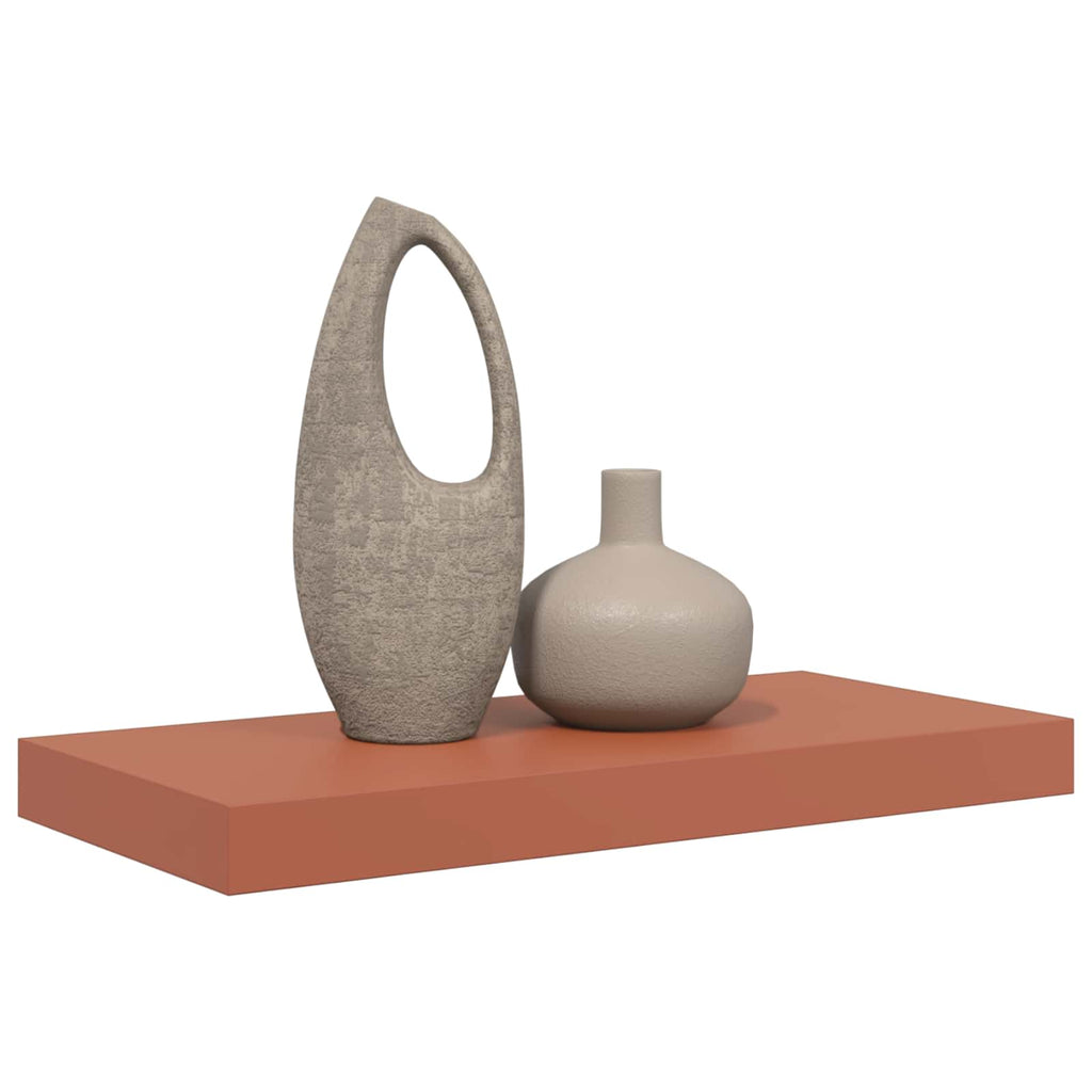 Scaffale da parete Rosso 50 x 23 x 4 cm Legno multistrato